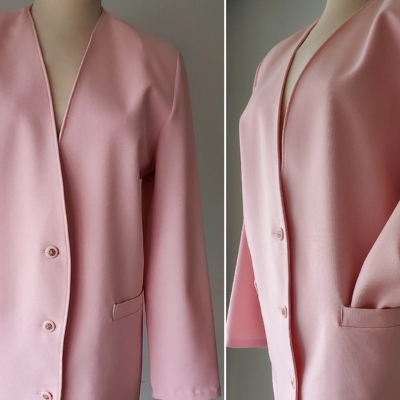TanJay Jackets & Blazers - Vintage Tan Jay size 10 pink Blazer
